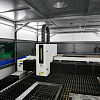 FL-L2060FHR-8000-D350-Raycus Лазерный станок для резки листового металла и труб с кабинетной защитой